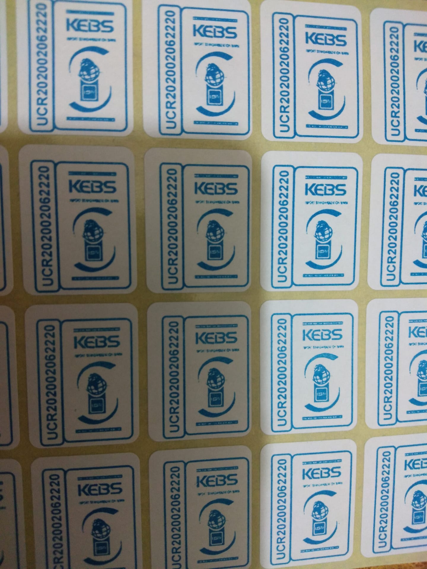 Kebs sticker printing services